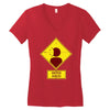 head shot Women's V-Neck T-Shirt