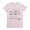 made in 1962 and still awesome Ladies Fitted T-Shirt
