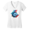m 343 horses power Women's V-Neck T-Shirt