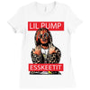 lil pump  eskeetit Ladies Fitted T-Shirt