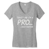 oberteile unversch&auml;mter Women's V-Neck T-Shirt