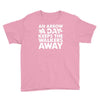 an arrow a day zombie dary Youth Tee