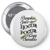 pumpkin spice hocus pocus and cozy sweaters Pin-back button