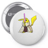 pikachu jedi marron Pin-back button