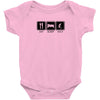 eat,sleep,golf Baby Onesie