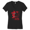 five nights at freddy's pizzeria game over Women's V-Neck T-Shirt