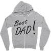 best dad! Zipper Hoodie