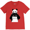 panda police V-Neck Tee
