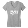Beast Mode ON Women's V-Neck T-Shirt