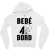 bebe a bord Zipper Hoodie