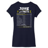 June Girl Facts Gemini Women's V-Neck T-Shirt