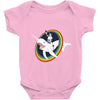 narwhal rainbow stormtrooper Baby Onesie
