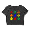 color ful Crop Top