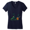 at last we meet Women's V-Neck T-Shirt