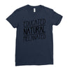 educated, natural, melanated Ladies Fitted T-Shirt