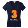 i can't even Women's V-Neck T-Shirt