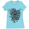 rosebud Ladies Fitted T-Shirt