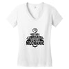 keep well lubricated sleep with a mechanic Women's V-Neck T-Shirt