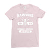 hawking av club middle school Ladies Fitted T-Shirt