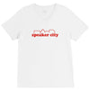 speaker city V-Neck Tee