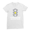 challenge stoplight Ladies Fitted T-Shirt