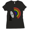 gaydar gay rainbow radar Ladies Fitted T-Shirt