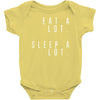 eat and sleep is what i do Baby Bodysuit