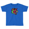 pink punk wolf Toddler T-shirt
