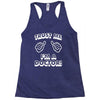trust me i'm a doctor Racerback Tank