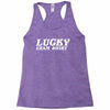 lucky exam Racerback Tank