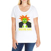 shocking news Ladies Curvy T-Shirt