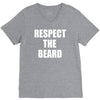 respect the beard V-Neck Tee