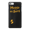 Muggle On Board Orange iPhone 7 Case