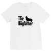 the dogfather pembroke welsh corgi V-Neck Tee