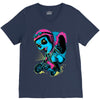 panda rider V-Neck Tee