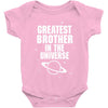 Greatest Brother In The Universe Baby Onesie