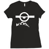 evil minion Ladies Fitted T-Shirt