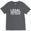 legal immigrants for trump V-Neck Tee