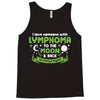 I Love Someone with Lymphoma Cancer to The Moon and Back to Infinity Tank Top