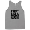 funny t shirt party like a rockstar tee hilarious shirt Tank Top
