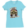 rebel 'til the end Ladies Fitted T-Shirt