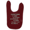 everything i like girls Baby Bibs
