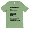 rules for dating my daughter shirt t shirt perfect father's gift T-Shirt