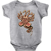in space no one can hear you scream Baby Bodysuit