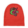 pink punk wolf Baby Beanies