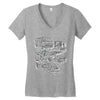 pour le transport Women's V-Neck T-Shirt