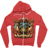 browncoats crest Zipper Hoodie