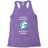 Funny Unicorn Racerback Tank