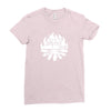 campfire hoodie Ladies Fitted T-Shirt