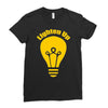 lighten up best trending Ladies Fitted T-Shirt